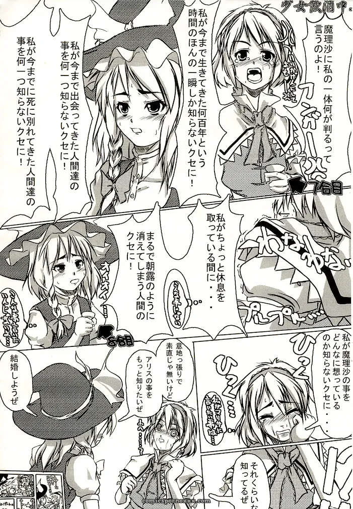 Touhou Project: Magical Girl Humiliation Reader 7 (C68) - Page 1