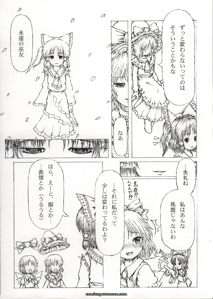 Touhou Project: Last Curtain Fire on Little Borderland – Felis Ovum Fanwork - Page 4