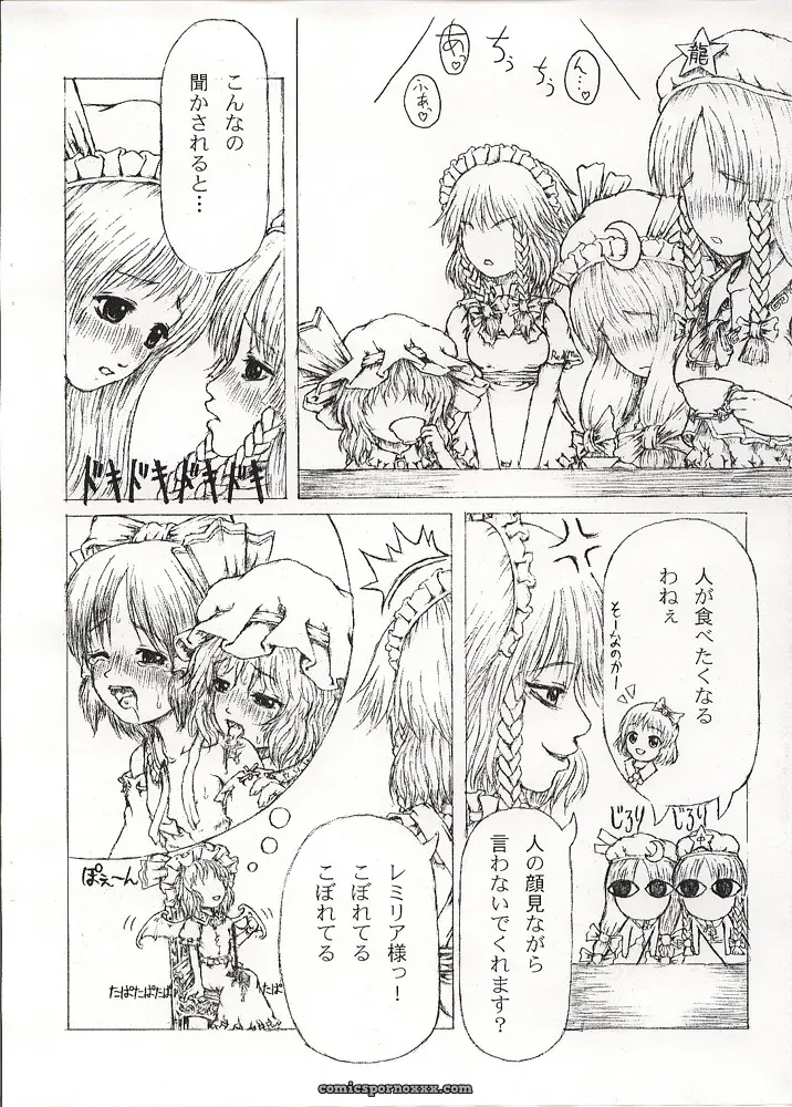 Touhou Project: Last Curtain Fire on Little Borderland – Felis Ovum Fanwork - Page 9