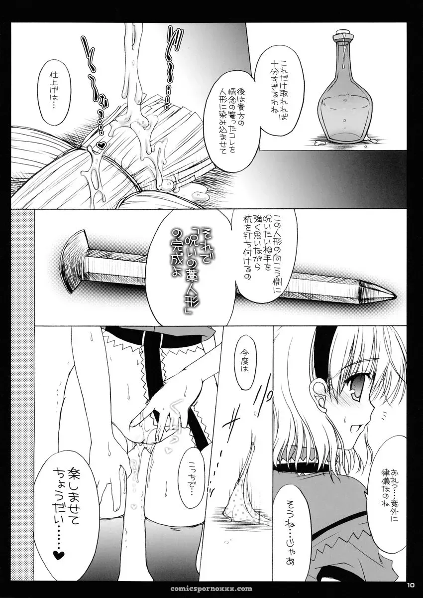Nanairo no Itazura Doujinshi (Touhou Project) - Page 9