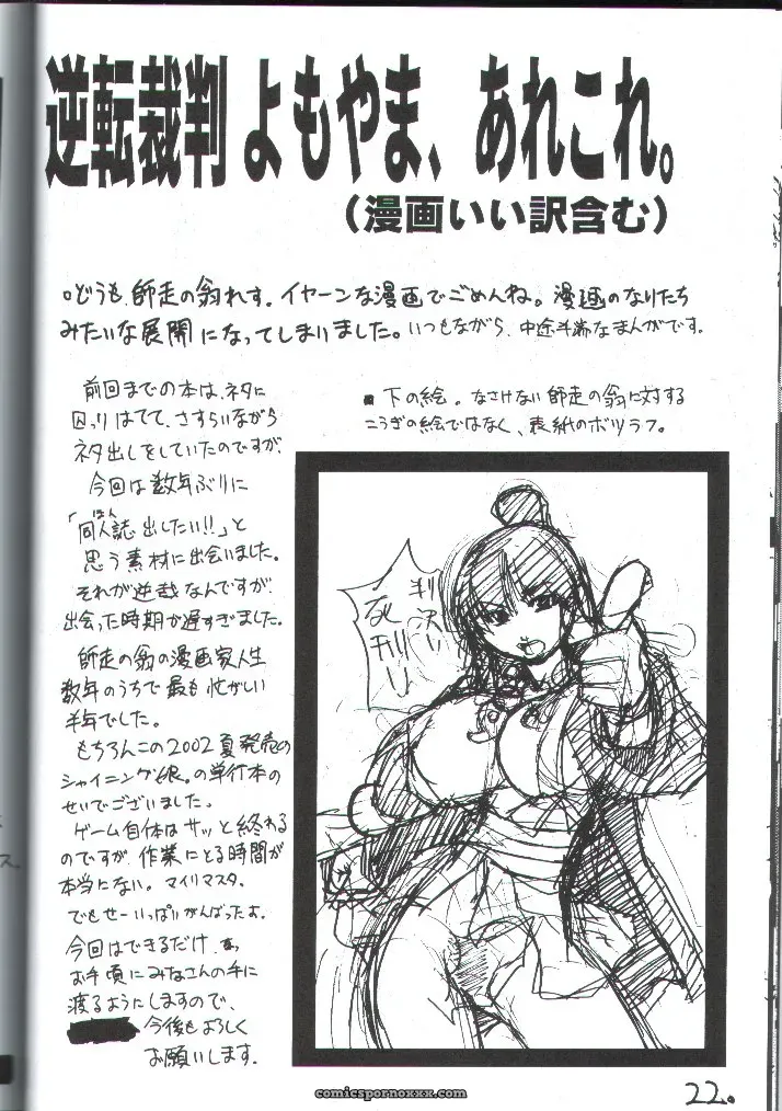 (C62) Reverse Battery | Ace Attorney – Gyakuten Denchi - Page 21
