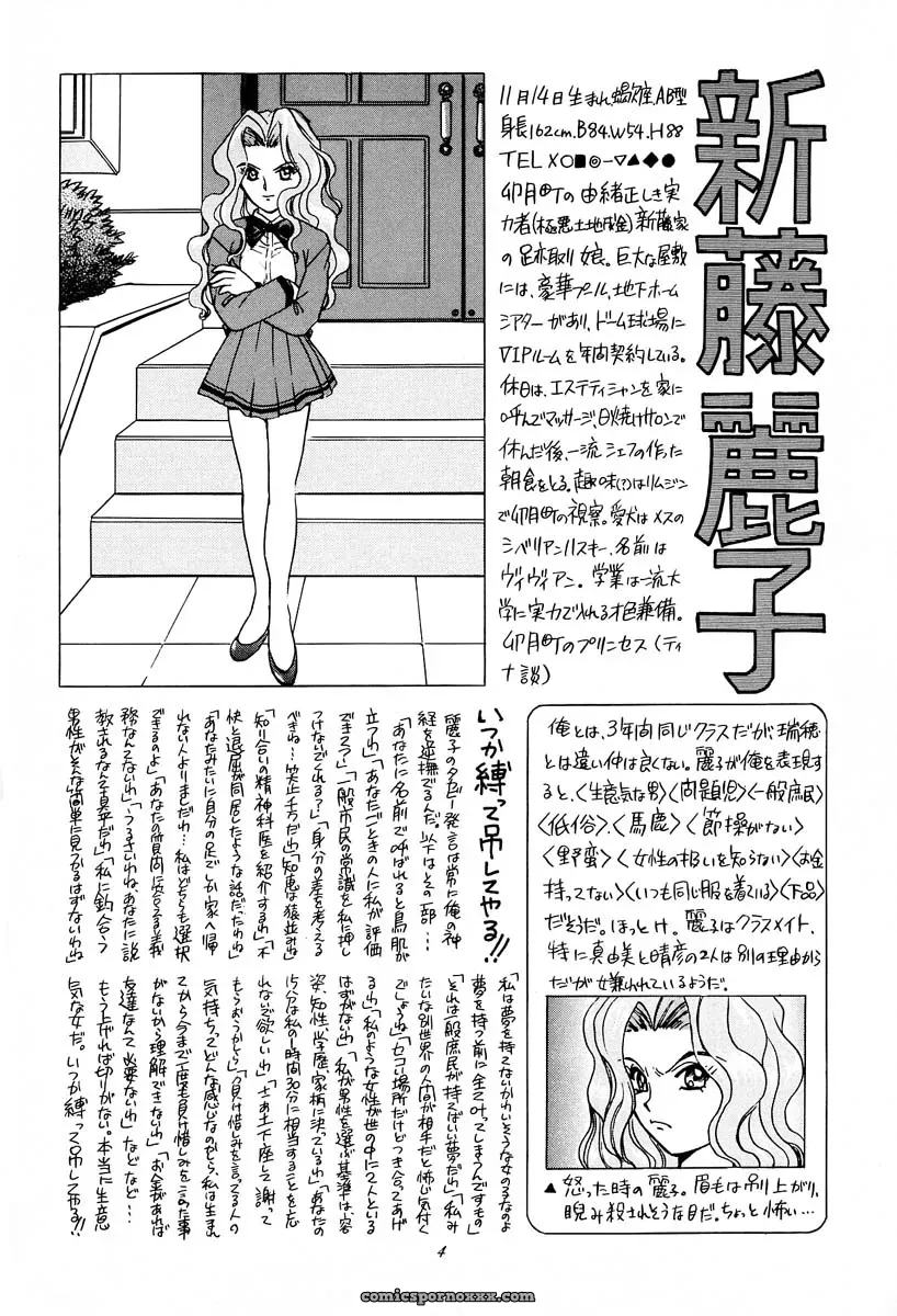Rat Tail & Princess Heart: Irie Yamazaki Kakyuusei Anime - Page 3