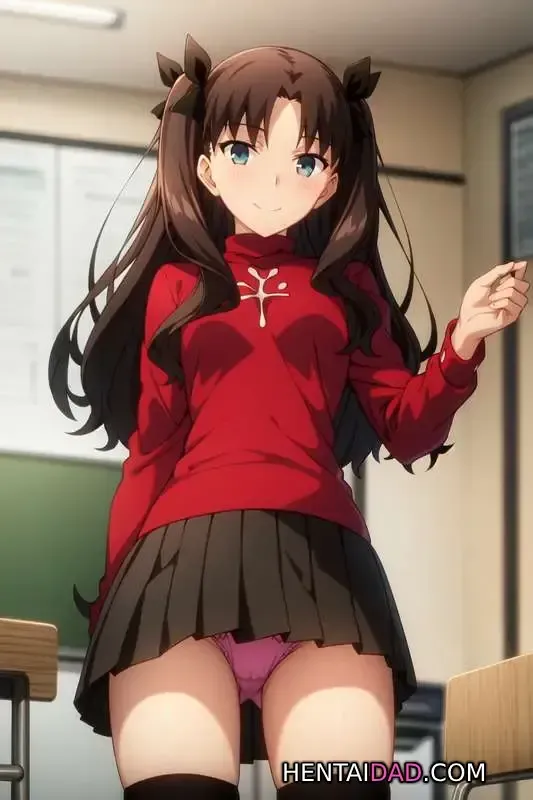 Rin Tohsaka Fate School Uniform - Page 4
