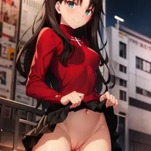 Rin Tohsaka Fate School Uniform - Page 2