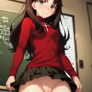 Rin Tohsaka Fate School Uniform - Page 5