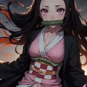 Nezuko Kamado Fan Art - Page 1