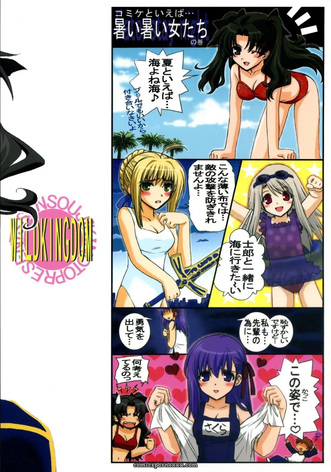 C70 WILD KINGDOM Sensouji Kinoto FATE MAGIC FateStayNight - Page 26