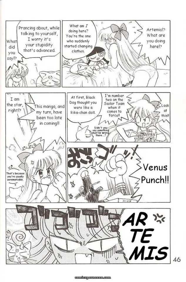 Black Dog (Kuroinu Juu) Submission Venus Sailor Moon English - Page 14
