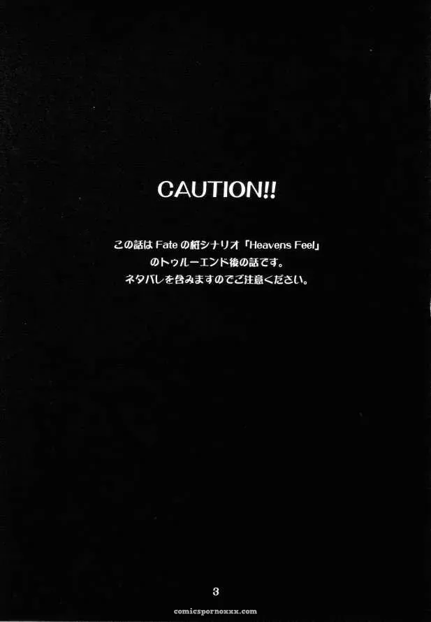 Fate/stay night Hex of Bloomer (Honyo no Uchi) C66 - Page 2