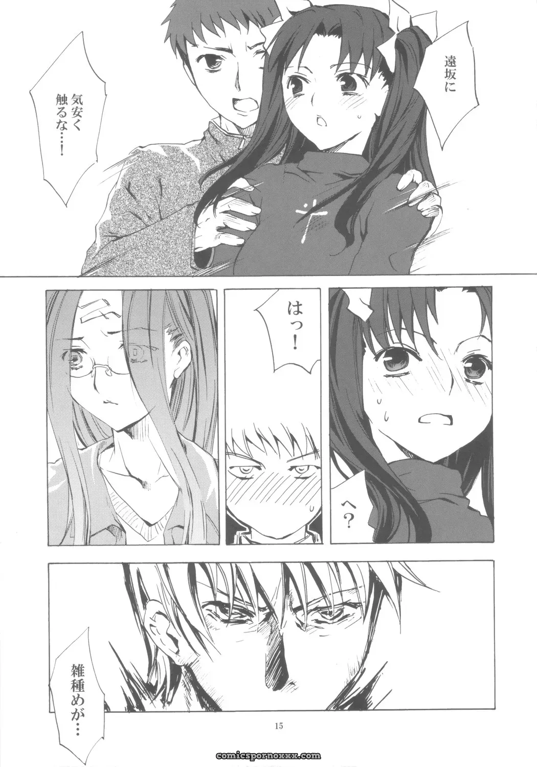 Clover Kai (Emua) Face III: A Fate/stay night Memory - Page 14
