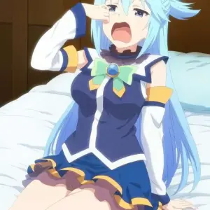 Aqua's Seductive Slumber: Konosuba's Erotic Encounter - Page 2