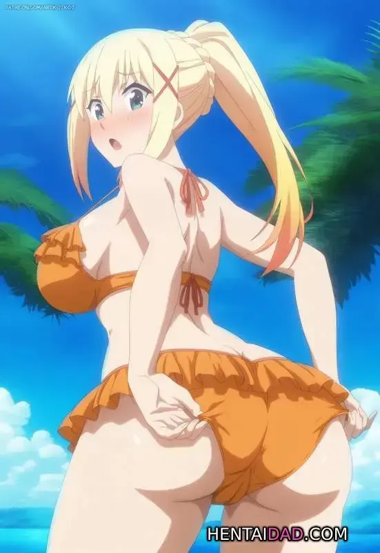 Darkness Bath Naked Sex Scene Konosuba - Page 2