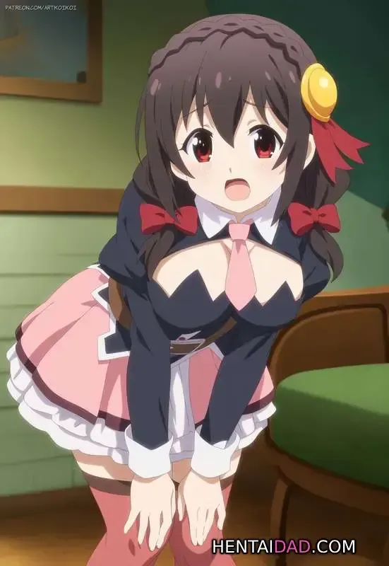 Yunyun Anal Sex Toy from Konosuba - Page 1