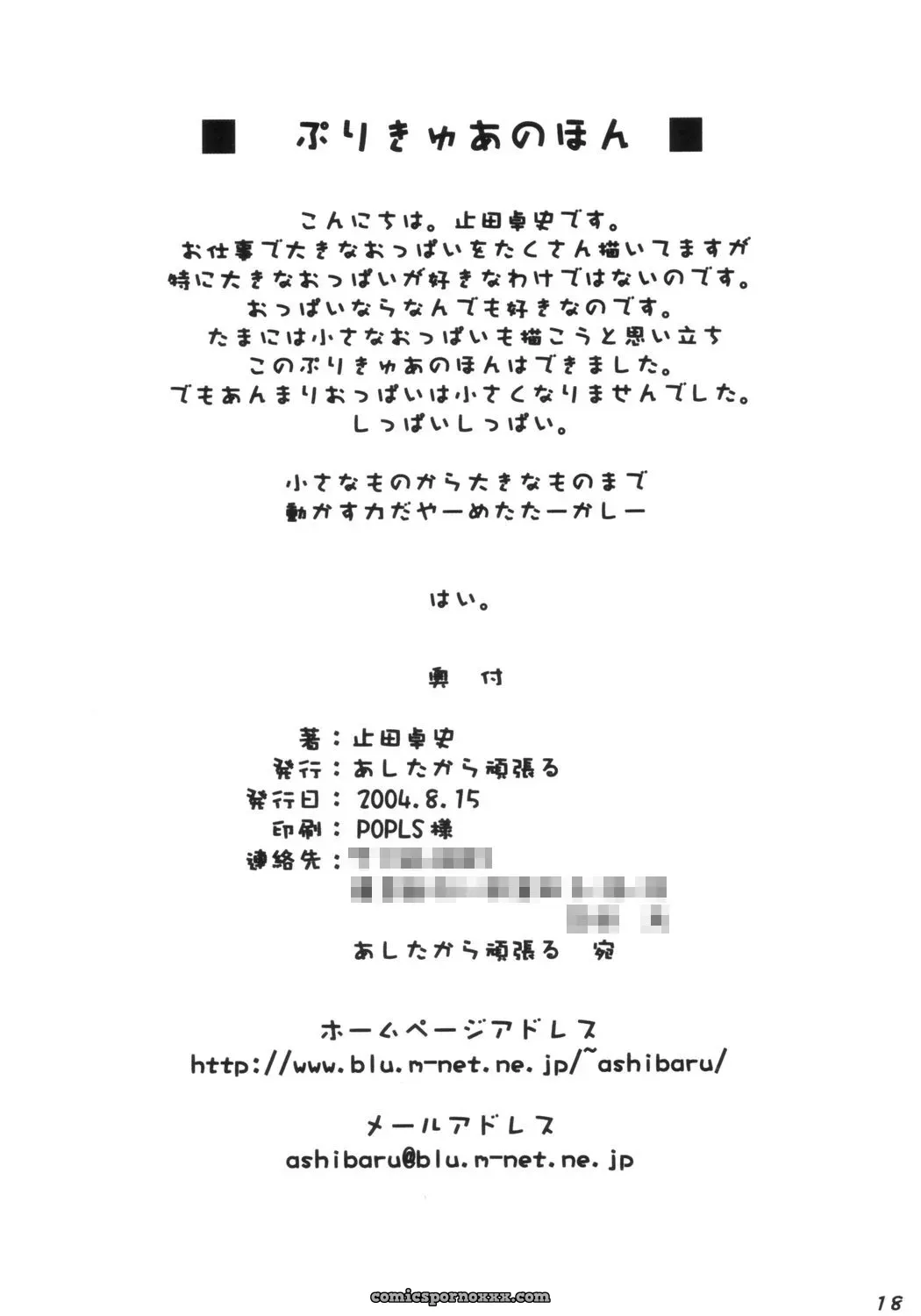 Ashitakara Ganbaru Yameta Takashi Precure no Hon Futari wa Pretty Cure C66 - Page 17