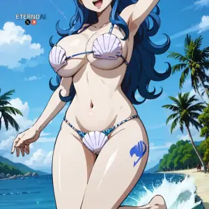 Juvia Shell Bikini Hentai Gallery - Page 1