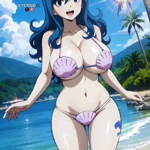 Juvia Shell Bikini Hentai Gallery - Page 3