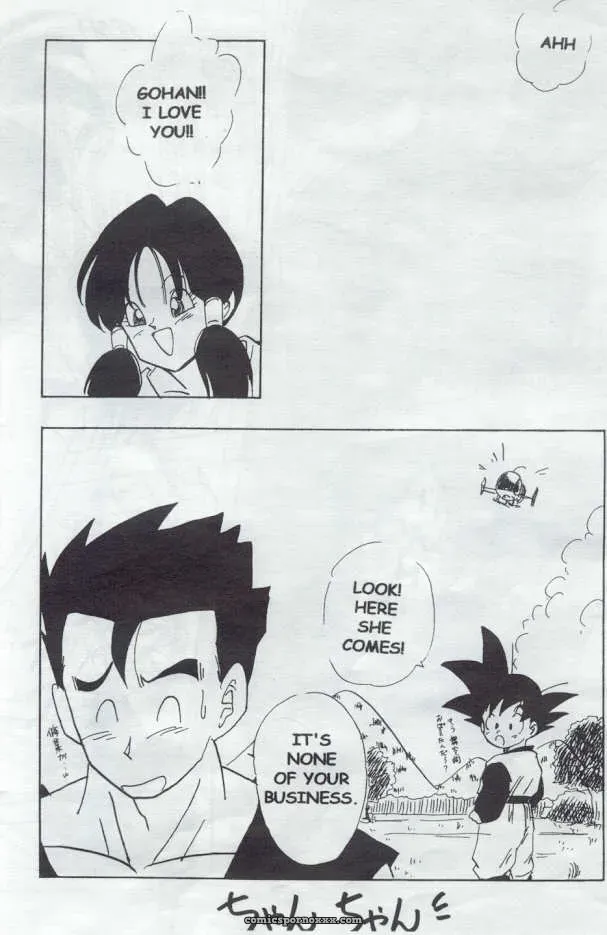 (C44) Chirigami Goya, Fusuma go Ten (Shoji Hariko) – Dragon Ball Z - Page 4