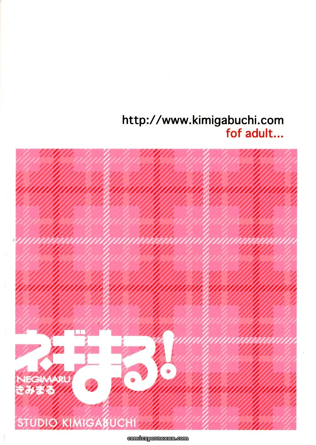 Negimaru Studio Kimigabuchi Kimimaru C65 Fucking Mahou Sensei Negima - Page 2