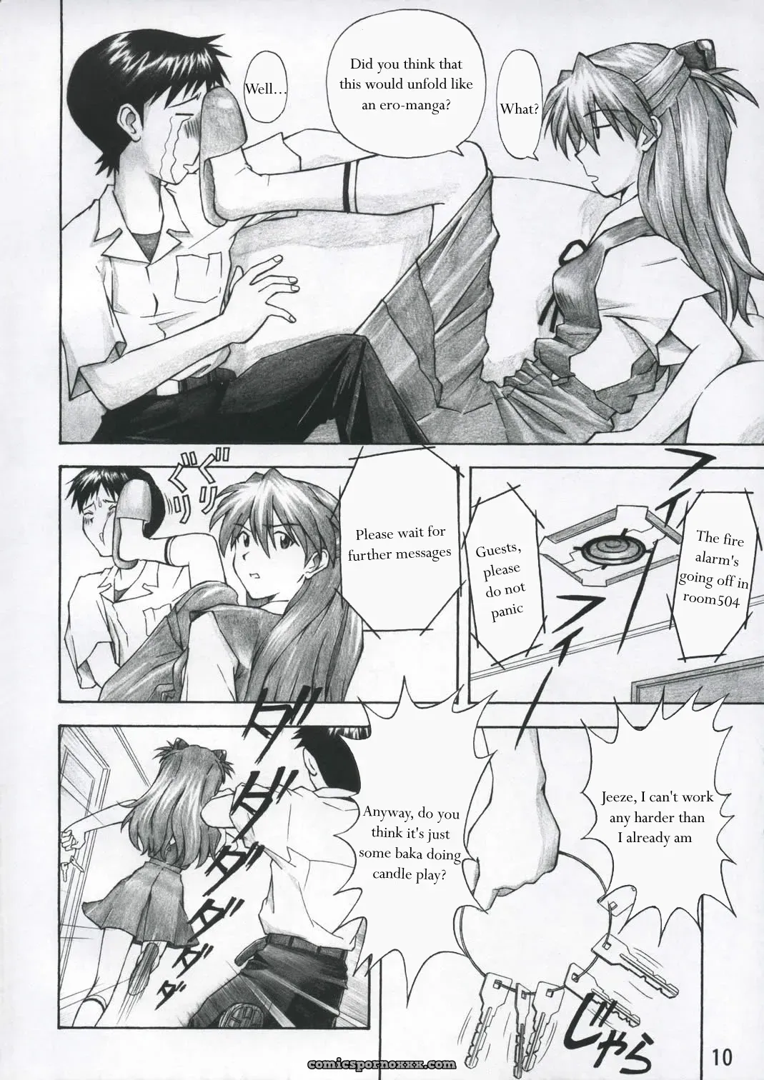 C67 TENGU NO TSUZURA Kuro Tengu Asuka Trial Neon Genesis Evangelion - Page 9