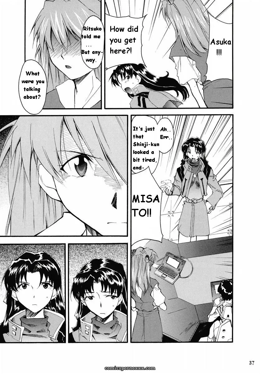 (C67) Studio Kimigabuchi (Kimimaru) Re-Take 2 Neon Genesis Evangelion - Page 35