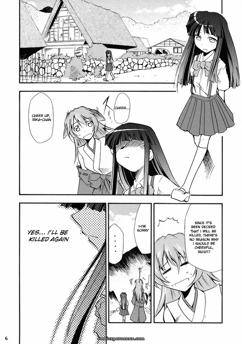 ComiComi10: Studio Kimigabuchi’s Higurashi no Naku Sama ni (Higurashi no Naku Koro ni) Fucking Explicit - Page 4