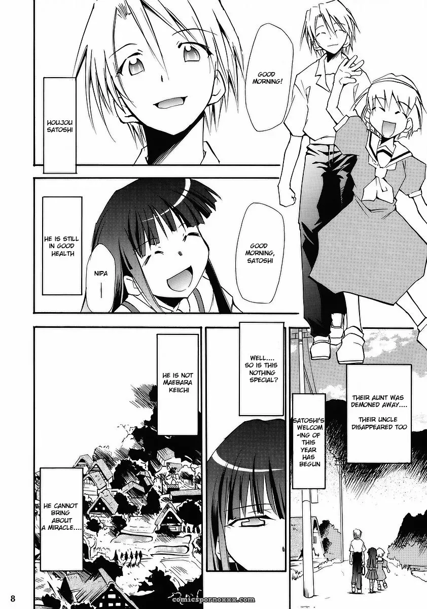 ComiComi10: Studio Kimigabuchi’s Higurashi no Naku Sama ni (Higurashi no Naku Koro ni) Fucking Explicit - Page 6