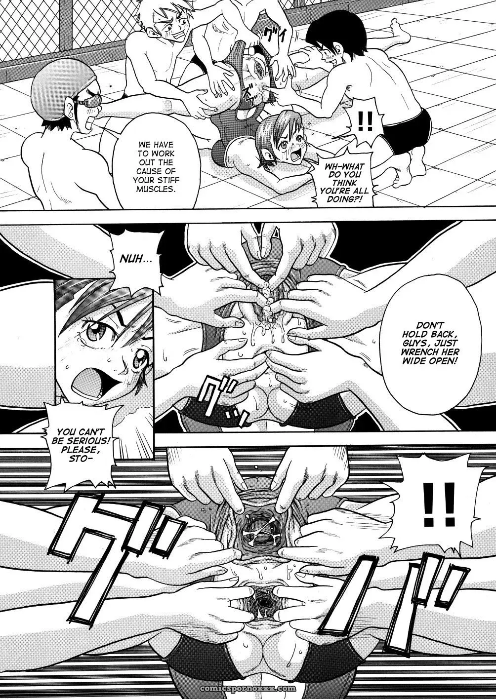 John K. Pe-ta Monzetsu Caligula Machine TCup Decensored Explicit - Page 155