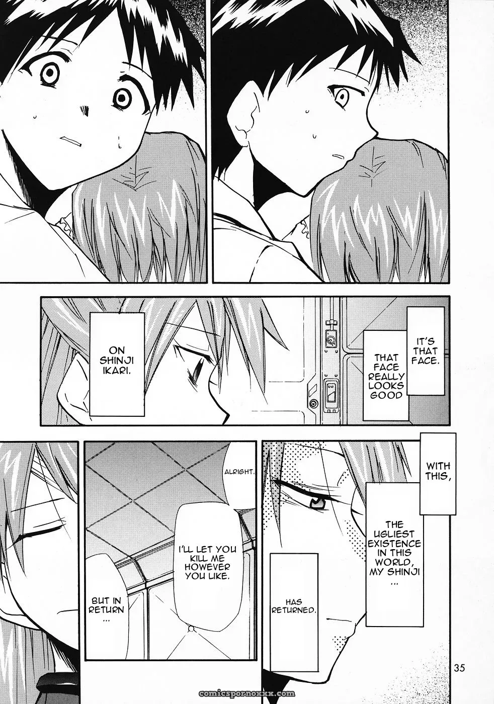 (C69) Studio Kimigabuchi (Kimimaru) Re-Take 0 Neon Genesis Evangelion - Page 36