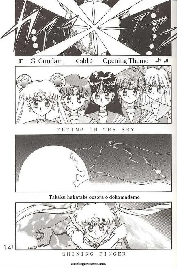 Black Dog Kuroinu Juu: Heavens Door Sailor Moon - Page 3