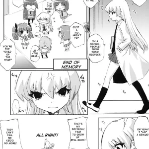 Circle ED Tensai to Shikenkan to Hakui to Aoi Kami no Eroi Hon Pani Poni - Page 2