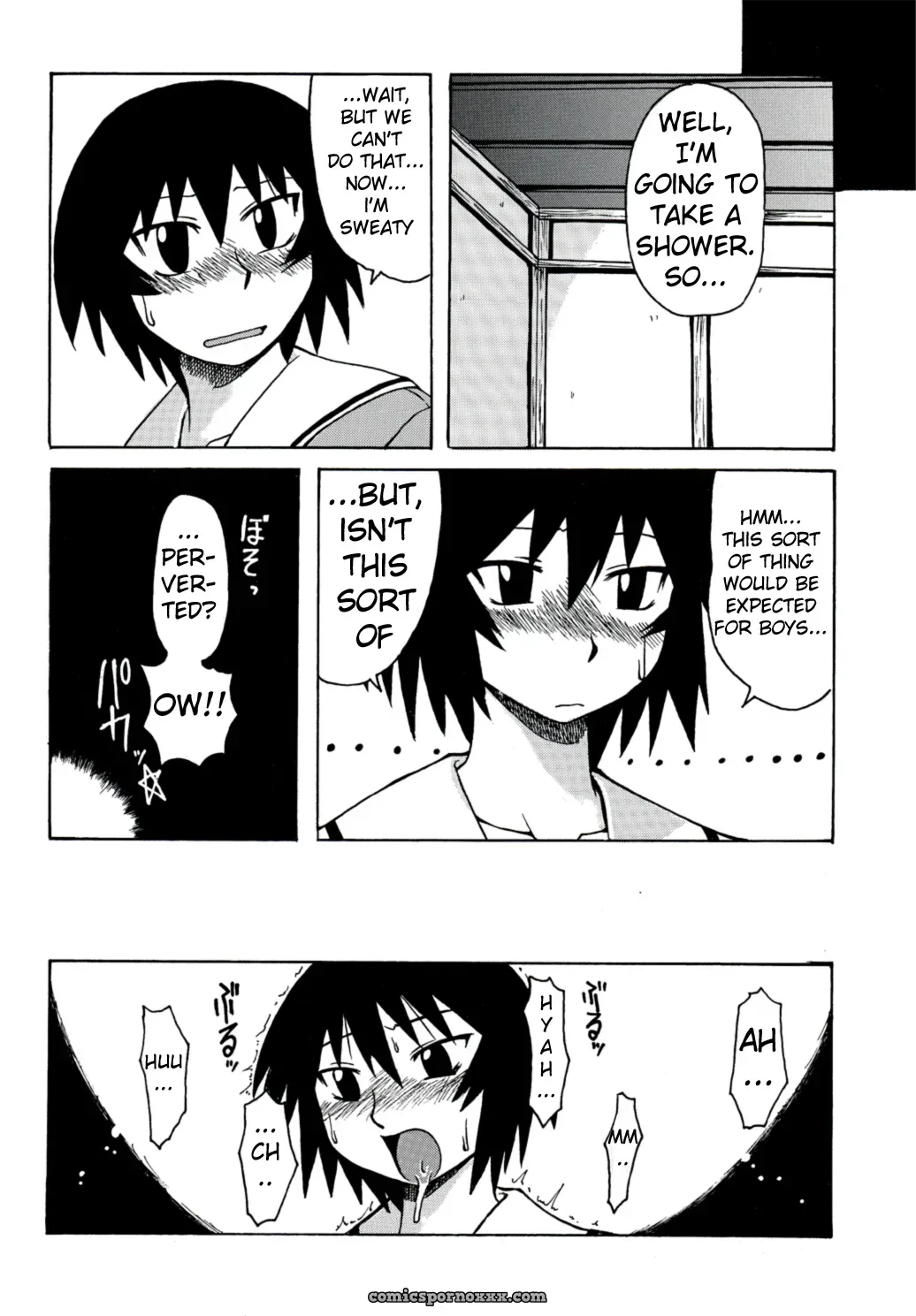 Big Boss Kagura Mania Azumanga H4chan - Page 9