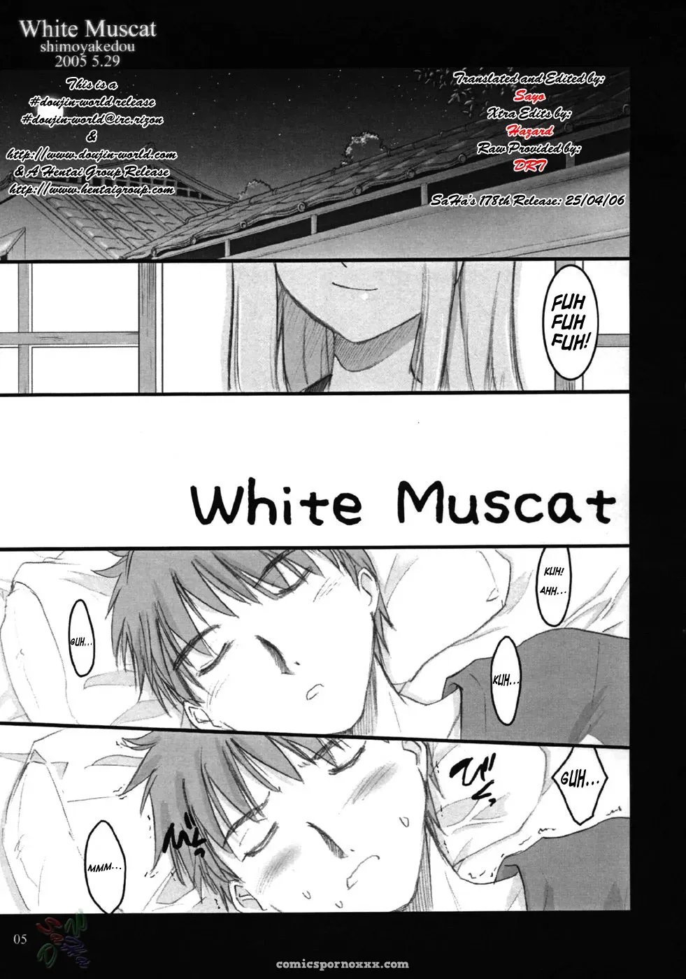 Shimoyakedou White Muscat Fate Stay Night SaHa - Page 4