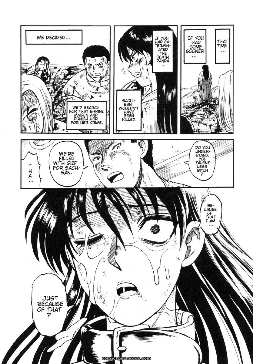 Miko to Yajuu – Death Panda: GuroTaku Fuckery - Page 45