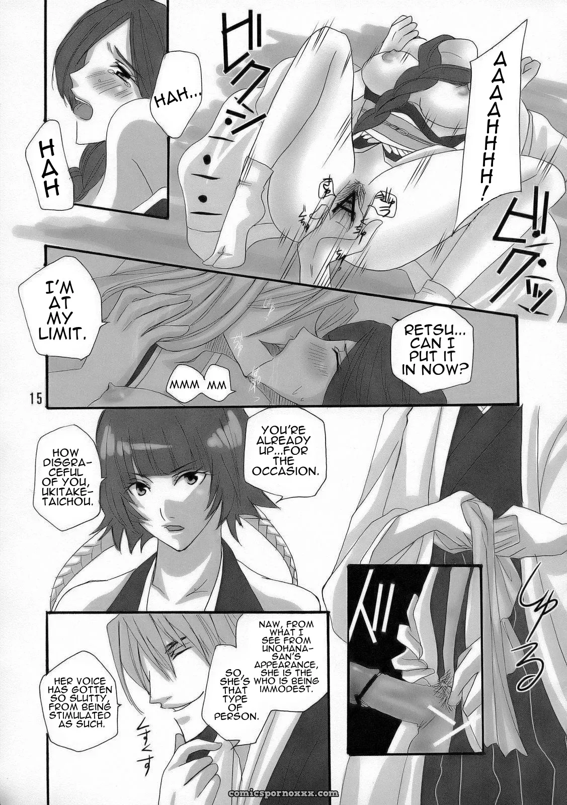 Unohana Bankai: Maxi Puti vs Retsu Kuzushi – Bleach - Page 14