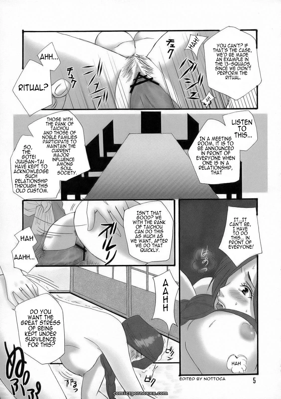 Unohana Bankai: Maxi Puti vs Retsu Kuzushi – Bleach - Page 4