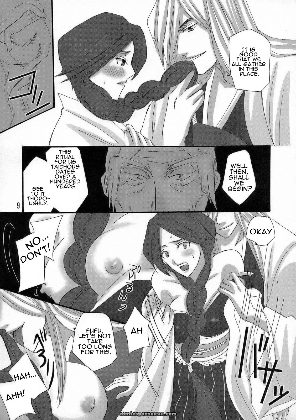 Unohana Bankai: Maxi Puti vs Retsu Kuzushi – Bleach - Page 8