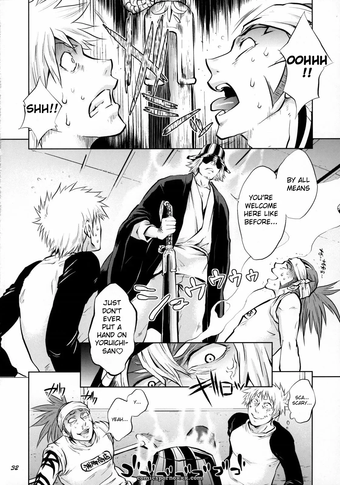 Yukemuri NyanNyan Jiken: Todd Oyamada’s Bleach Fuckery - Page 32