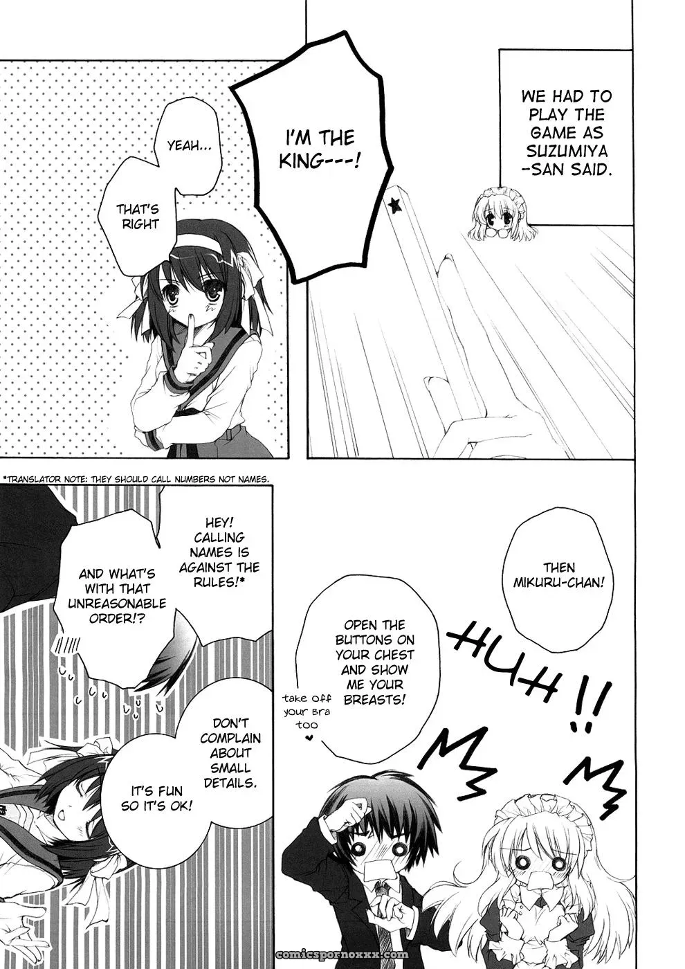 Pyonpyororin (Akoko.) – Mikurukuru (Suzumiya Haruhi) [H-E] - Page 4