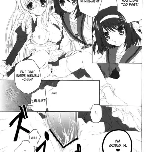 Pyonpyororin (Akoko.) - Mikurukuru (Suzumiya Haruhi) [H-E] - Page 8