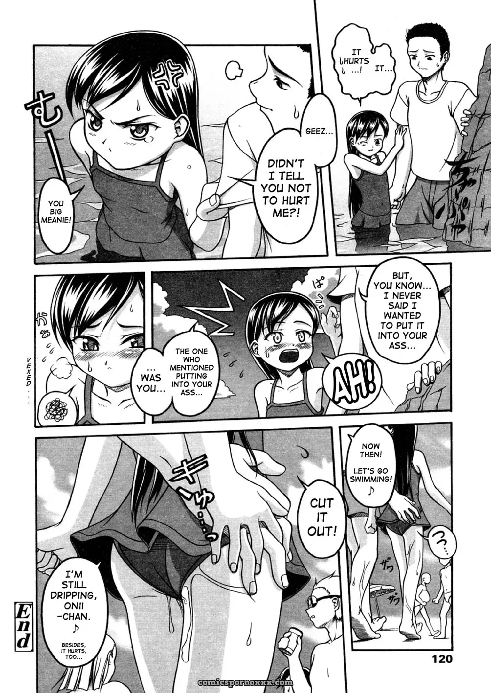 Anal Sex with Schoolgirl in Swimsuit - Page 16