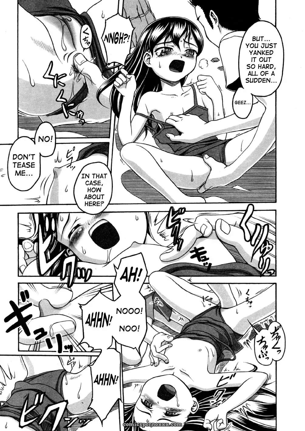 Anal Sex with Schoolgirl in Swimsuit - Page 7