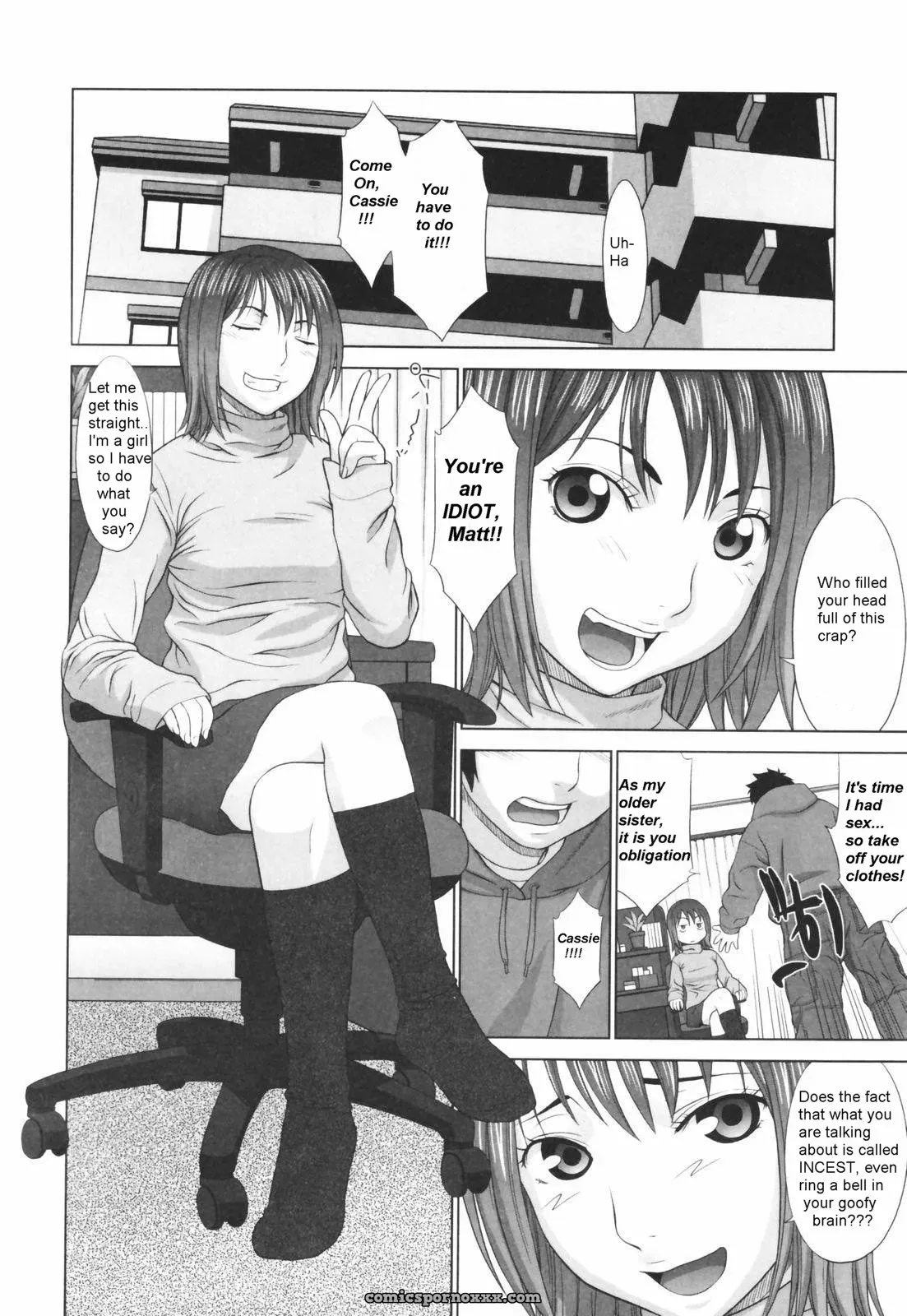 Battle of the Sexes: Round 1 Fucking Rerun - Page 1