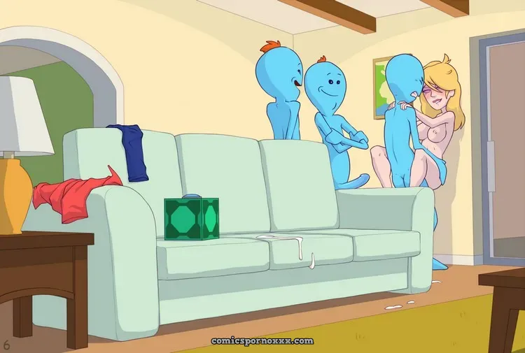 Beth And Mr Meeseeks - Page 6