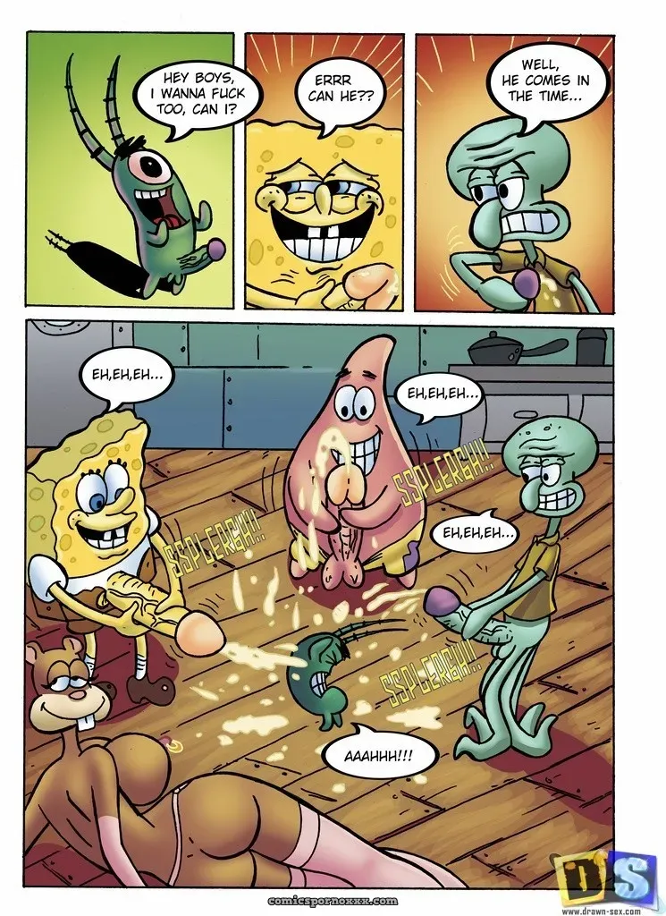 SpongeBob XXX Kitchen Action - Page 10