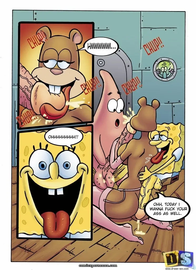 SpongeBob XXX Kitchen Action - Page 3