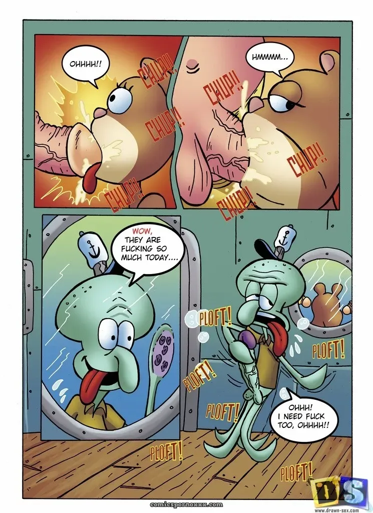 SpongeBob XXX Kitchen Action - Page 4