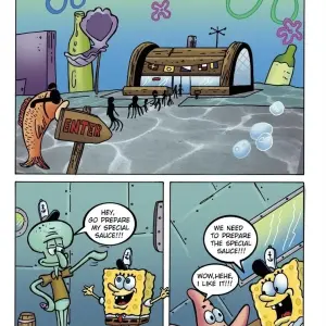 SpongeBob XXX Kitchen Action - Page 1