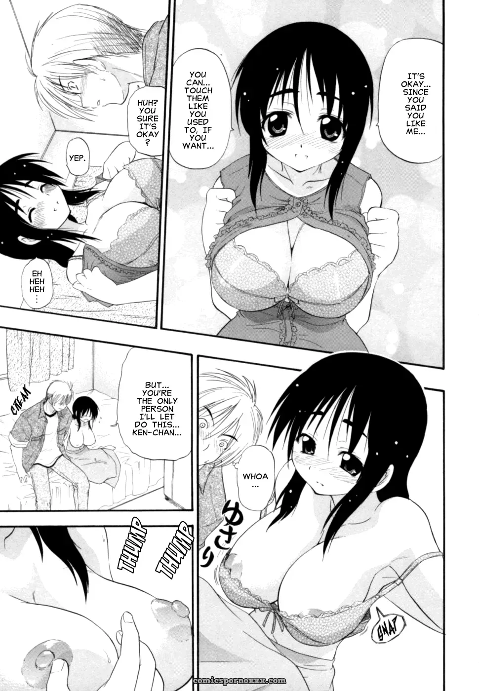 Mune Hatte Ikou! by Kikkawa Kabao – Fucking Cleary Guilty - Page 9