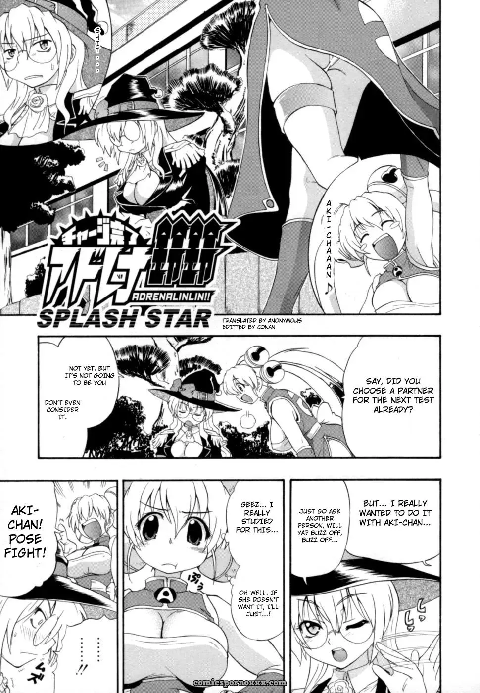 Kikkawa Kabao – Charge Kanryou Adrenalinlin Splash Star - Page 1