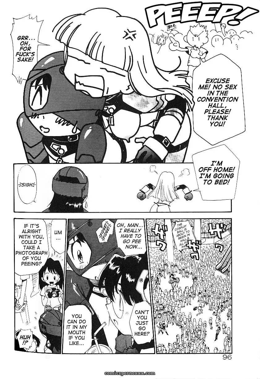 Anal Justice Kamirenjaku Sanpei - Page 100